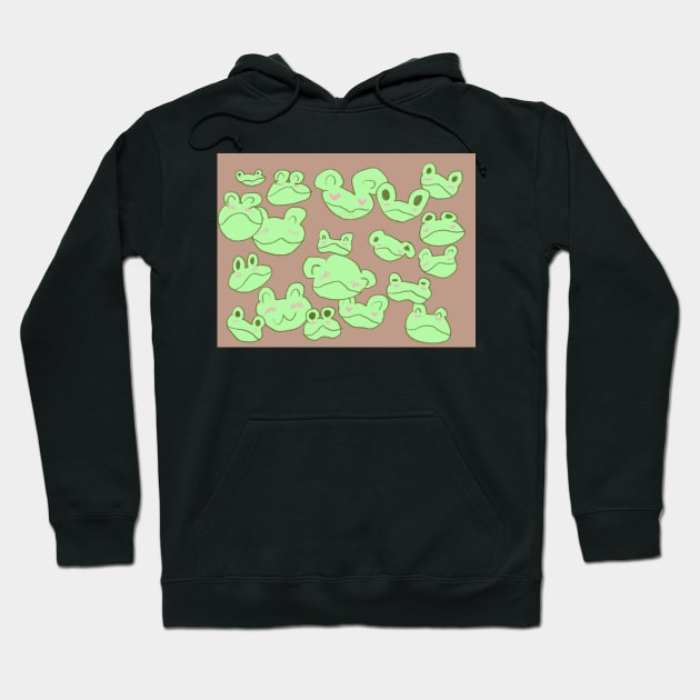 FROGGIES Hoodie by aureliaazreal